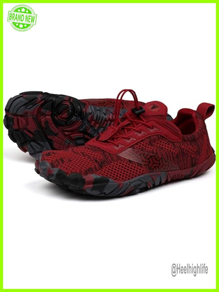 Trail Running Barefoot Shoes Minimalist Wide Toe Box Zero Drop Hiking Sneakers